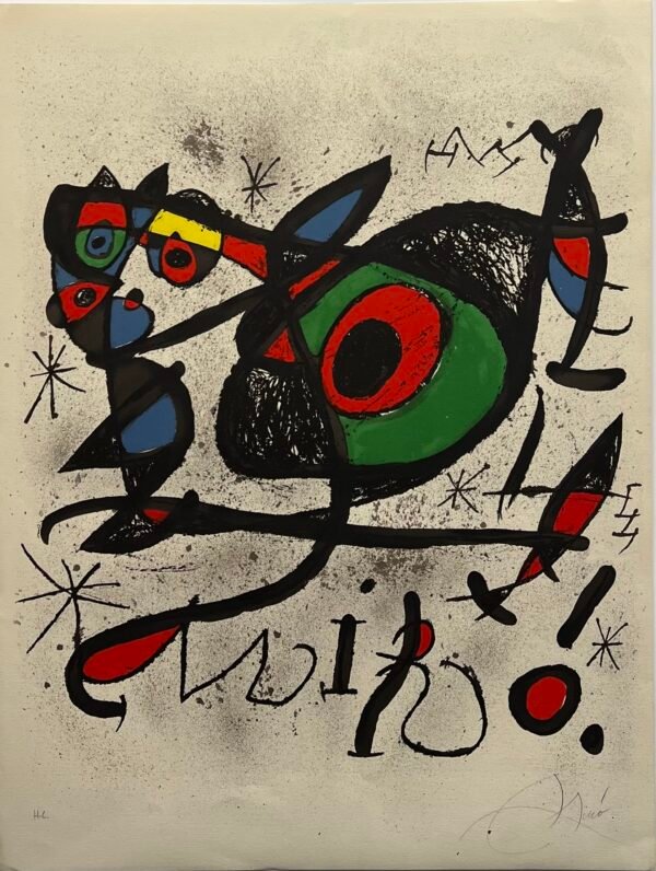 Joan Miró "Sobreteixims i Escultures"