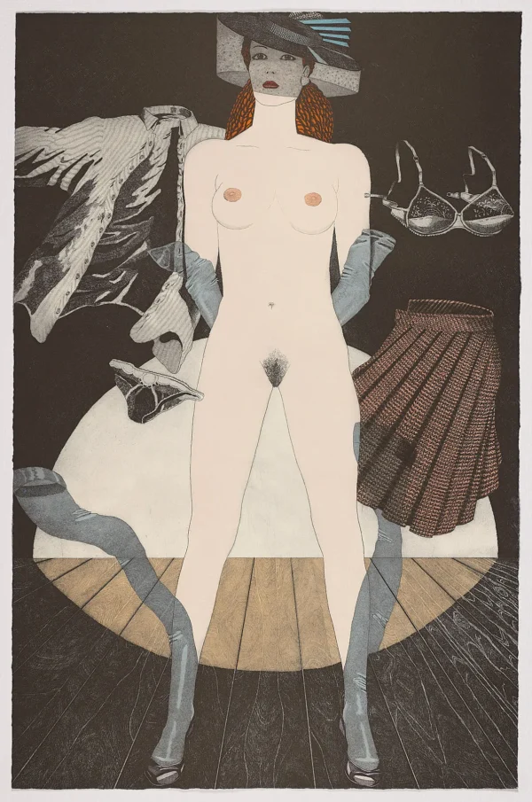 Fernando Bellver "Serie Desnudos: Cubista"