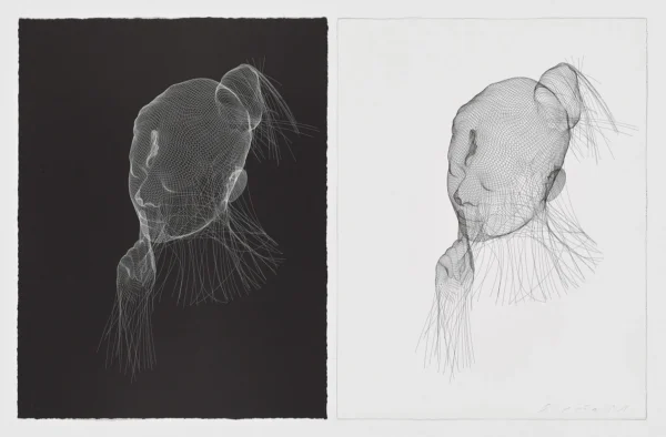 Jaume Plensa "Wilsis en blanco y negro"