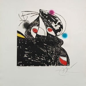 Joan Miró "Personnage Romantique"
