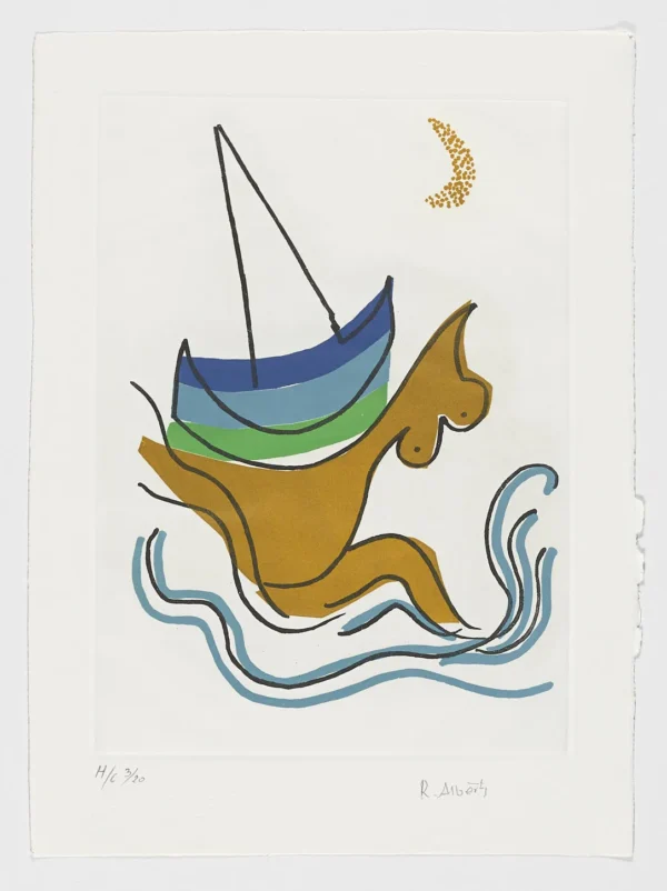 Rafael Alberti "Canto de sirena (Mar II)"