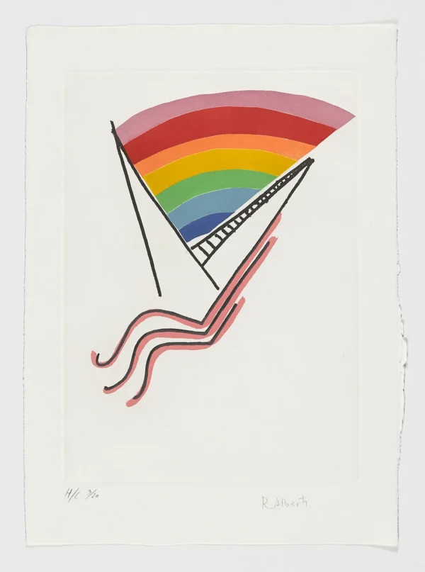 Rafael Alberti "Barco encendido (Mar V)
