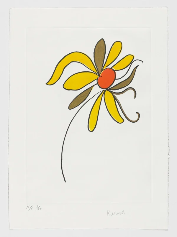 Rafael Alberti "Amarillo de Abril (Naturaleza III)"