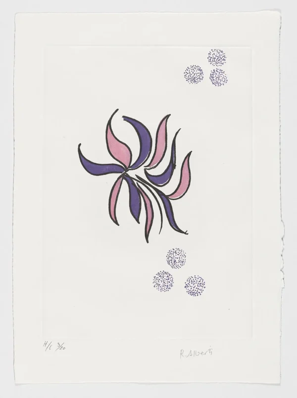Rafael Alberti "Malvarosa (Naturaleza IV)"